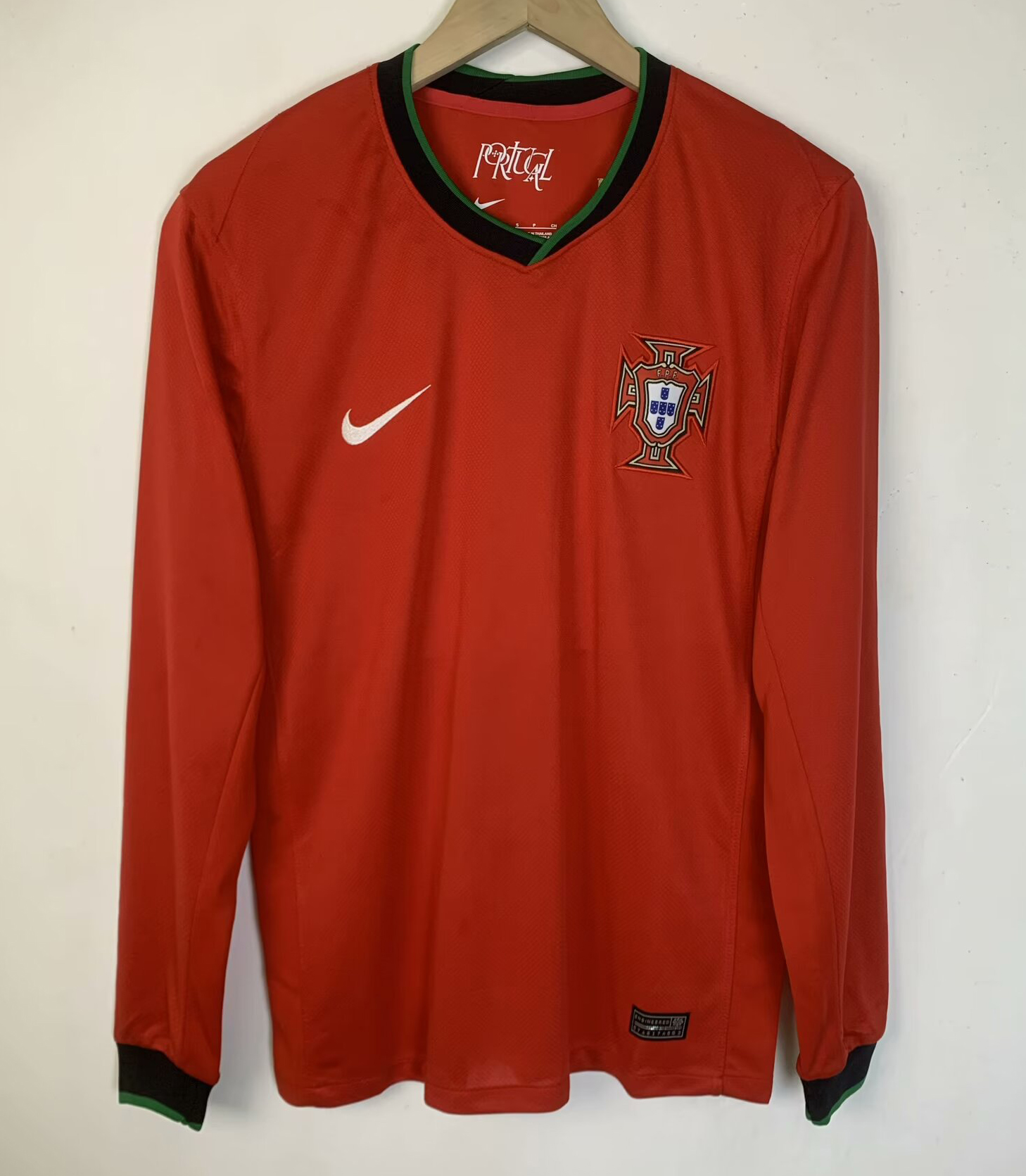 2024-25 Portugal home long sleeves