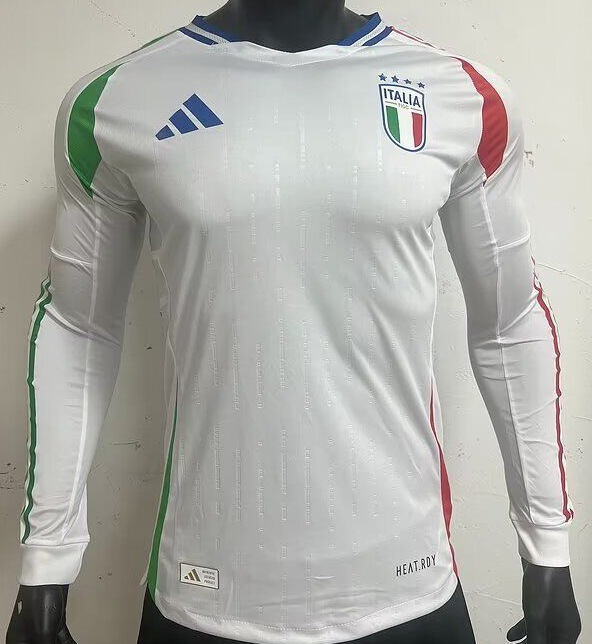 2024-25 Italy away long sleeve player version