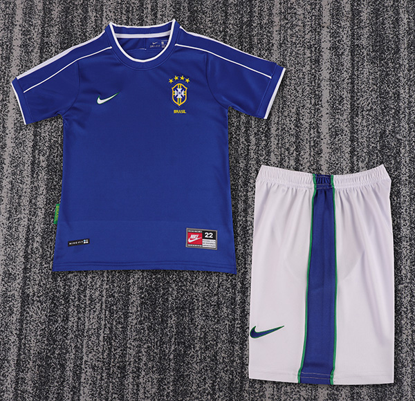 Brazil 98 Retro away kids