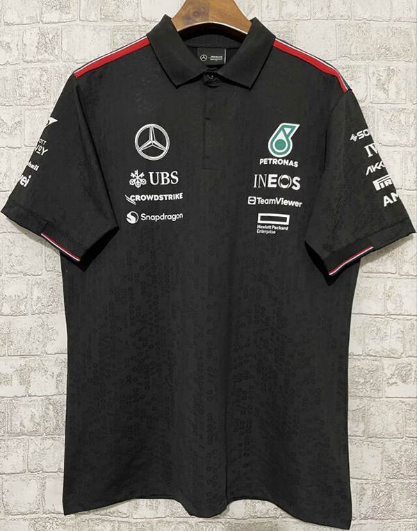 2024 F1 Formula Mercedes black Polo
