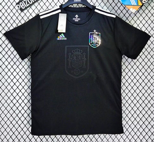 2024-25 Spain black T-shirts