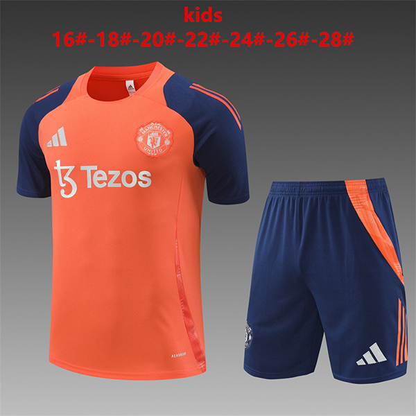 2024-25 Man Short sleeve kids training suit