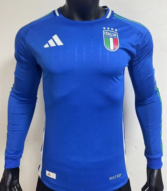 2024-25 Italy home long sleeve player version