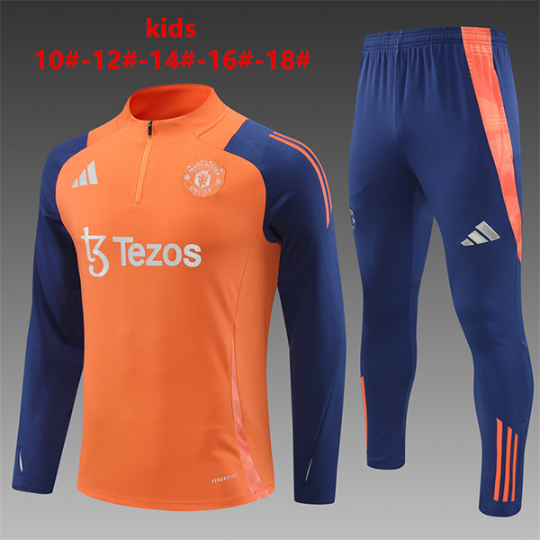 2024-25 Man Half zipper kids Training suit