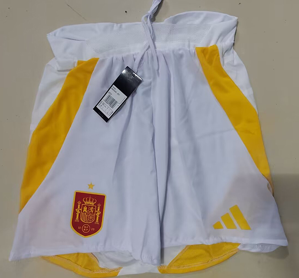 2024-25 Spain white player version shorts