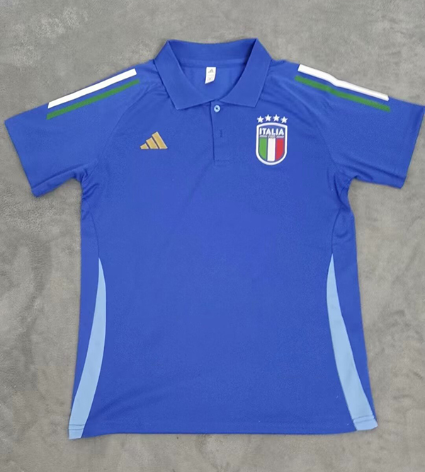 2024-25 Italy Blue Polo