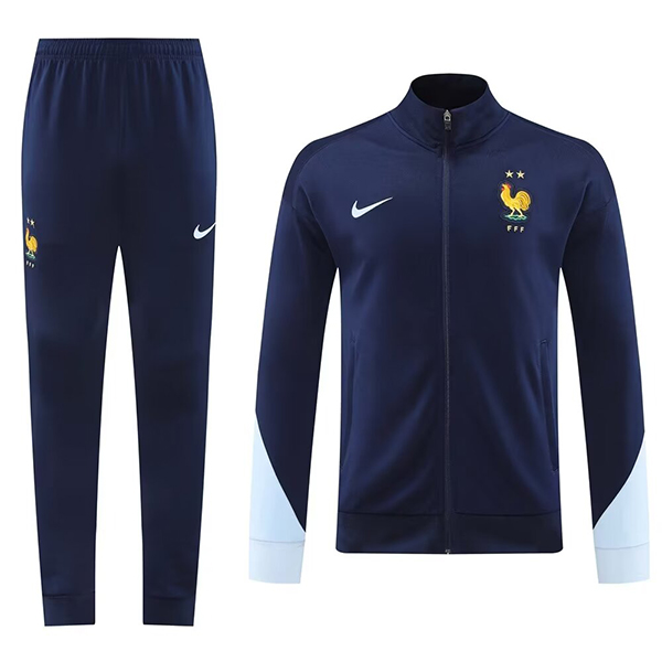 2024-25 France blue Jacket training suit