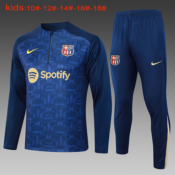 2024-25 BL Half zipper Kids training suit