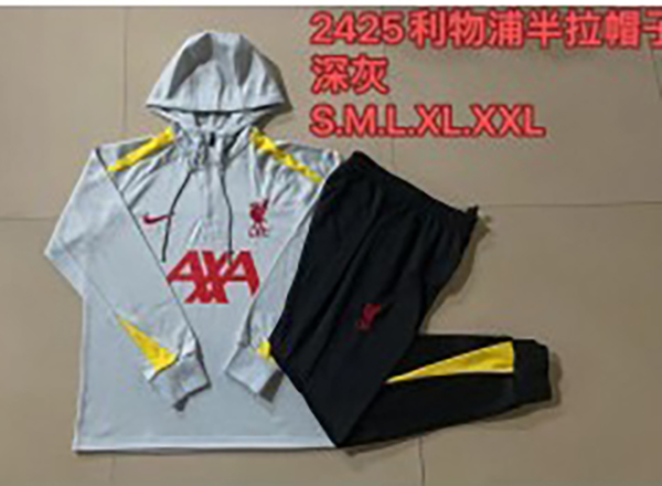 2024-25 L P Hoodie Half zipper Training suit