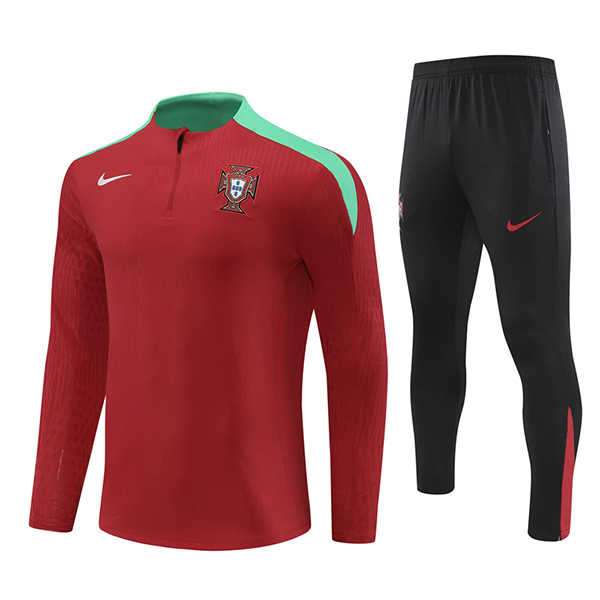 2024-25 Portugal Half zipper training suit