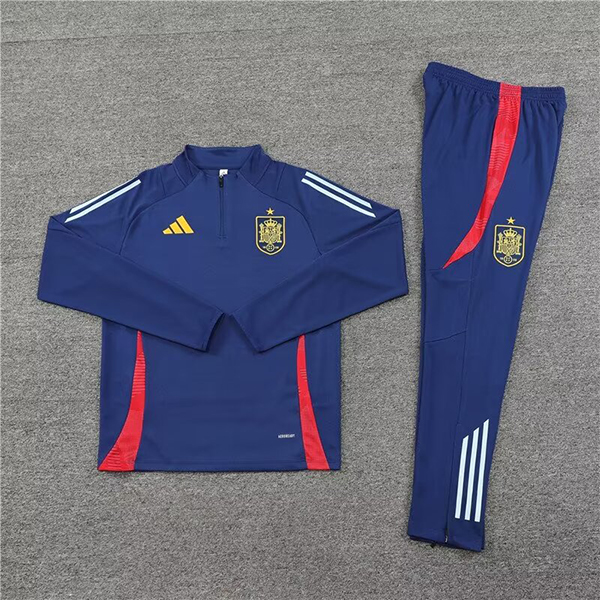 2024-25 Spain Half zipper Training Suit