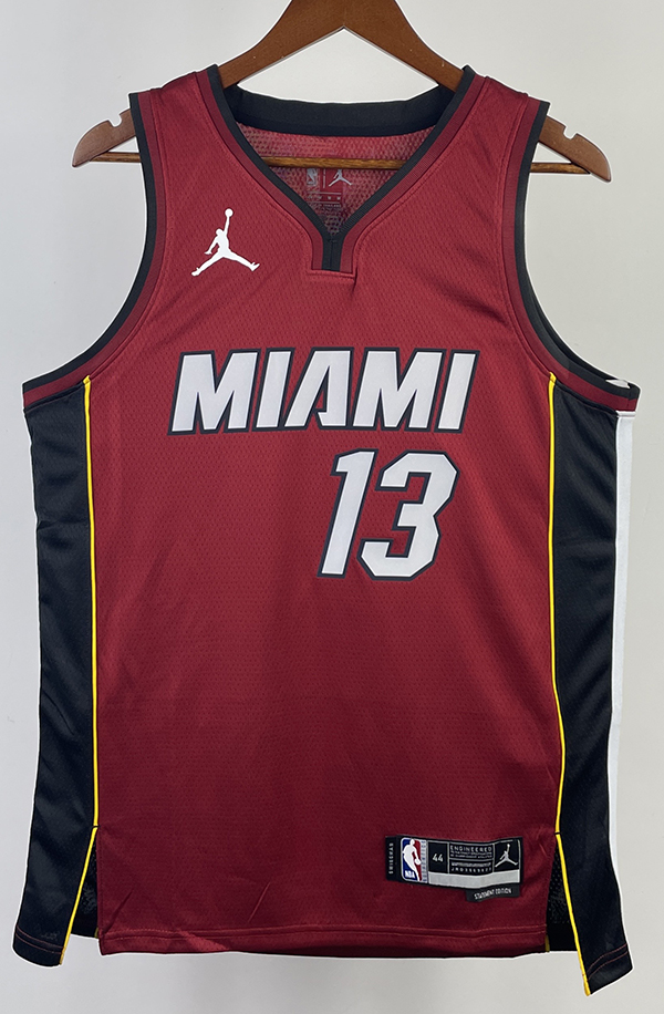 Miami 2023 season V-neck&ADEBAYO 13