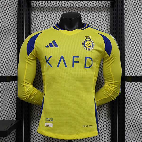 2024-25 Al Nassr home long sleeve player version