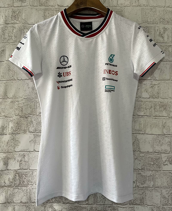 2024 F1 Formula Mercedes white women