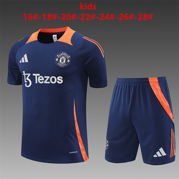 2024-25 Man Short sleeve kids training suit