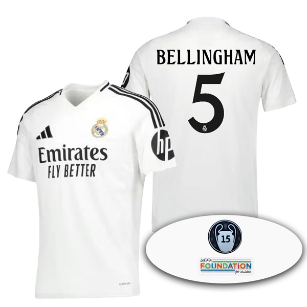 2024-25 RM home&BELLINGHAM 5&ucl patch